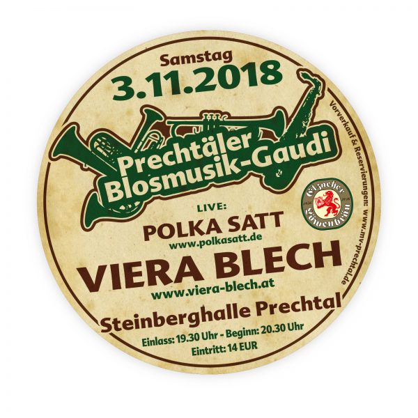  blosmusik bierdeckel